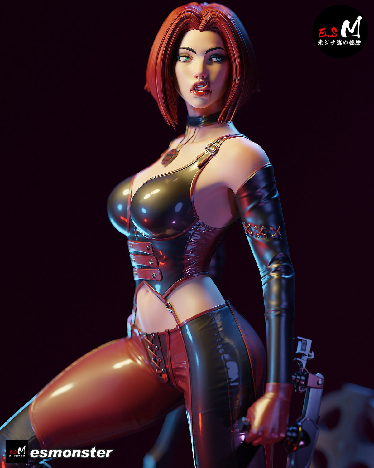 Rayne resin figure