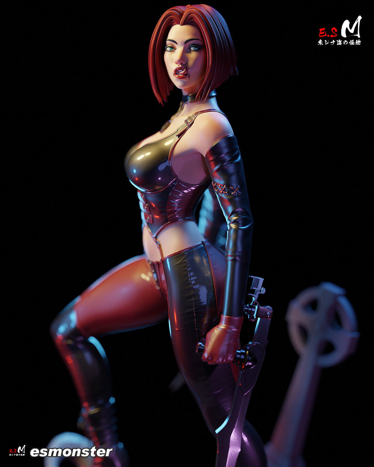 Rayne resin figure