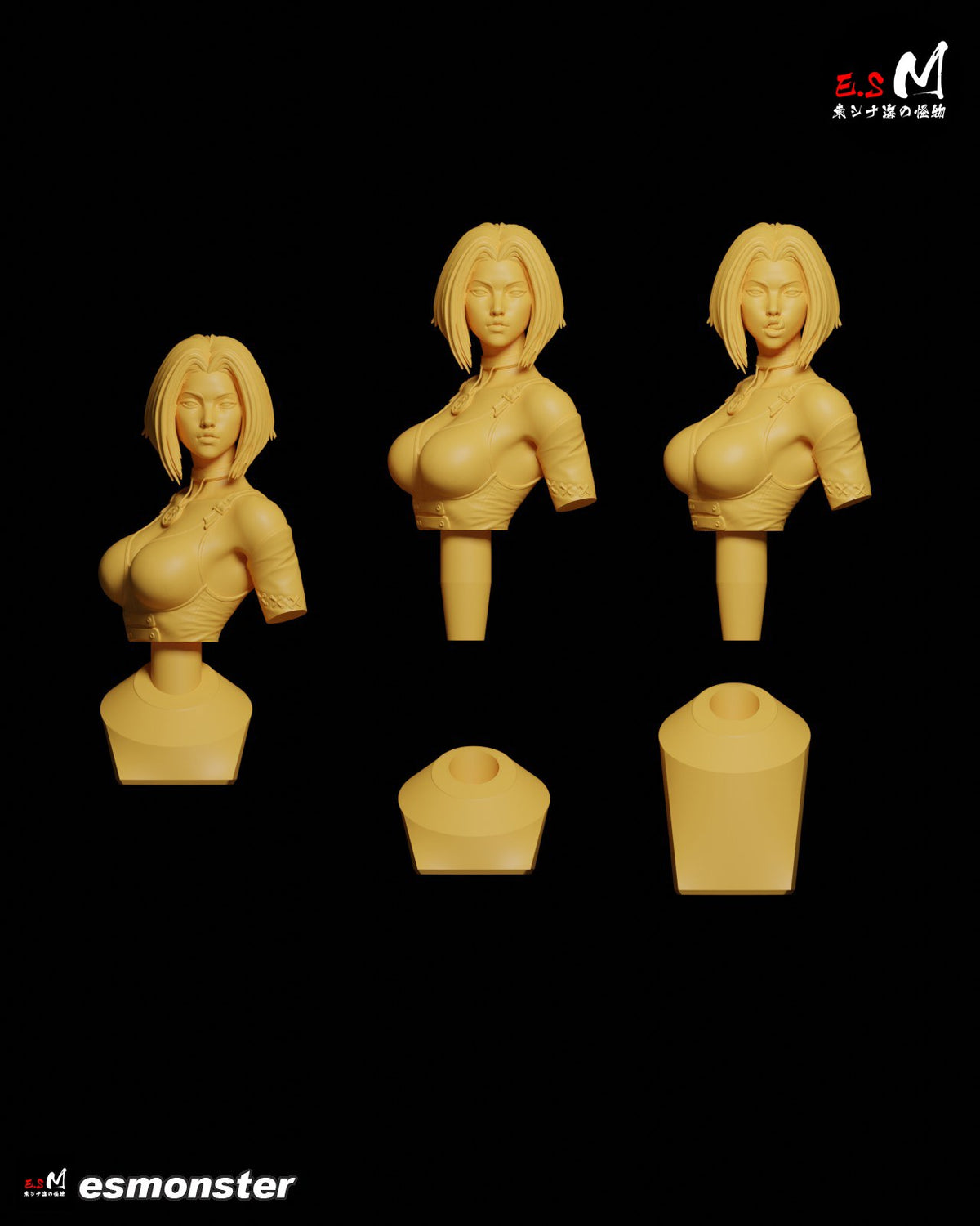 Rayne resin figure