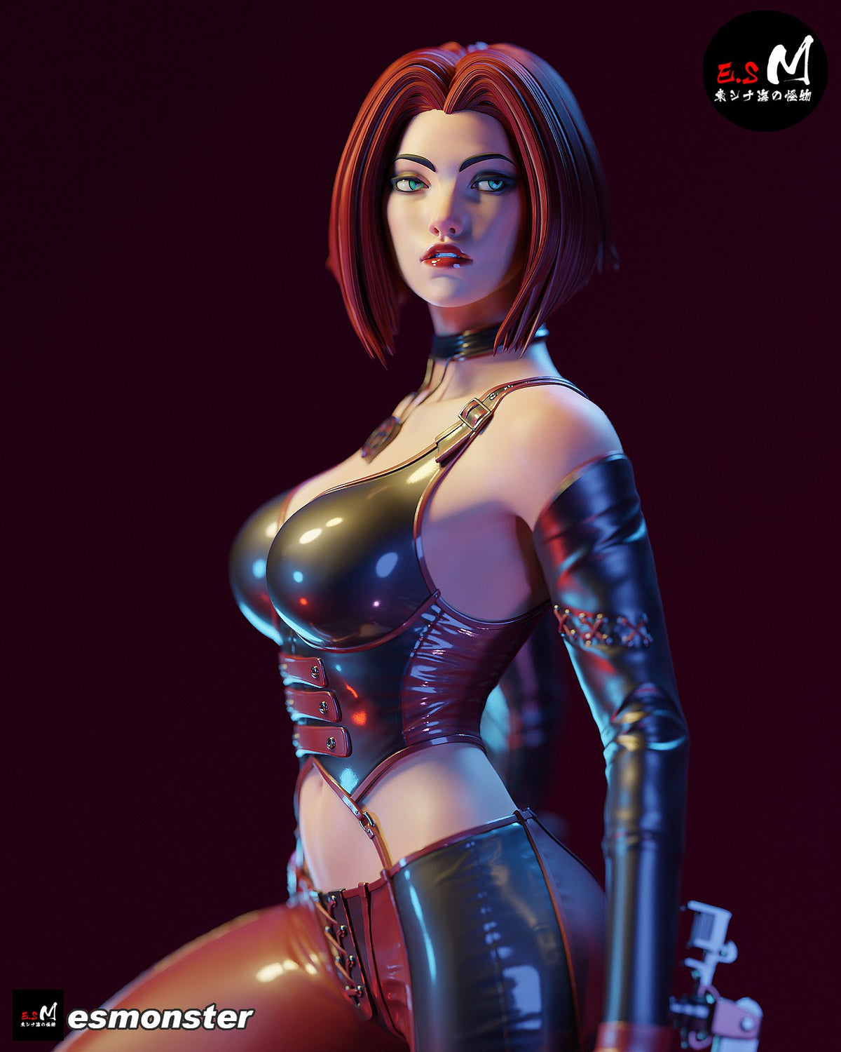 Rayne resin figure