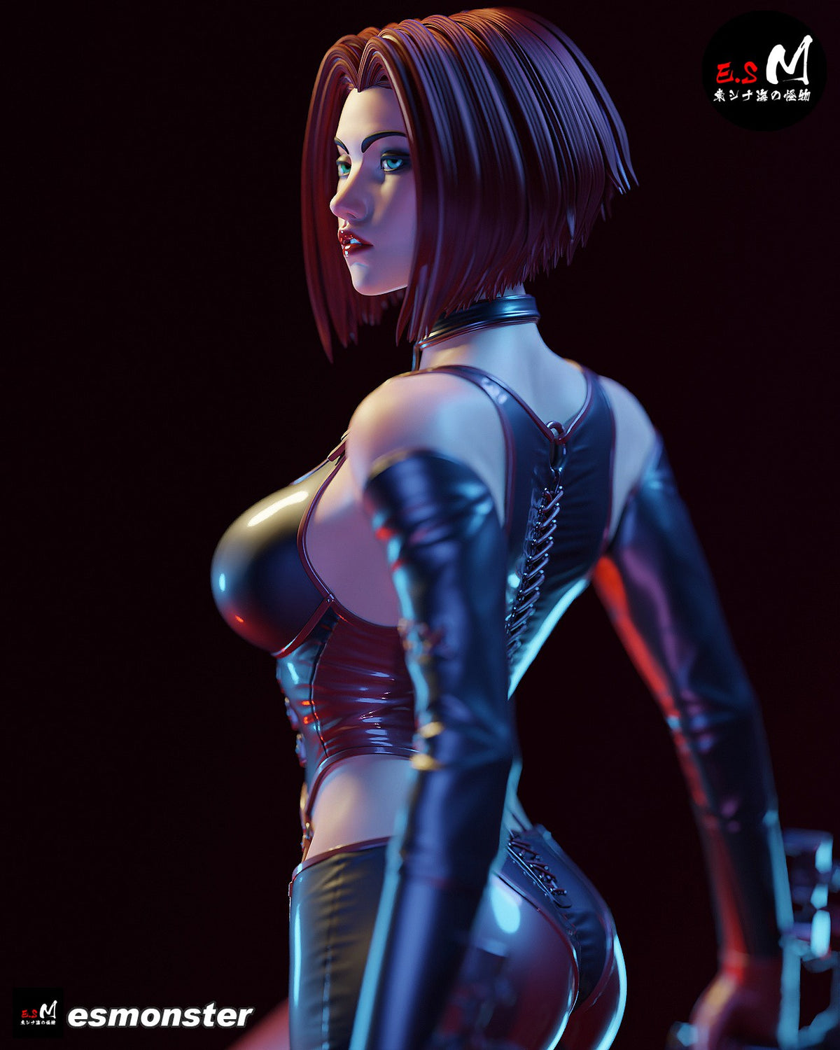 Rayne resin figure