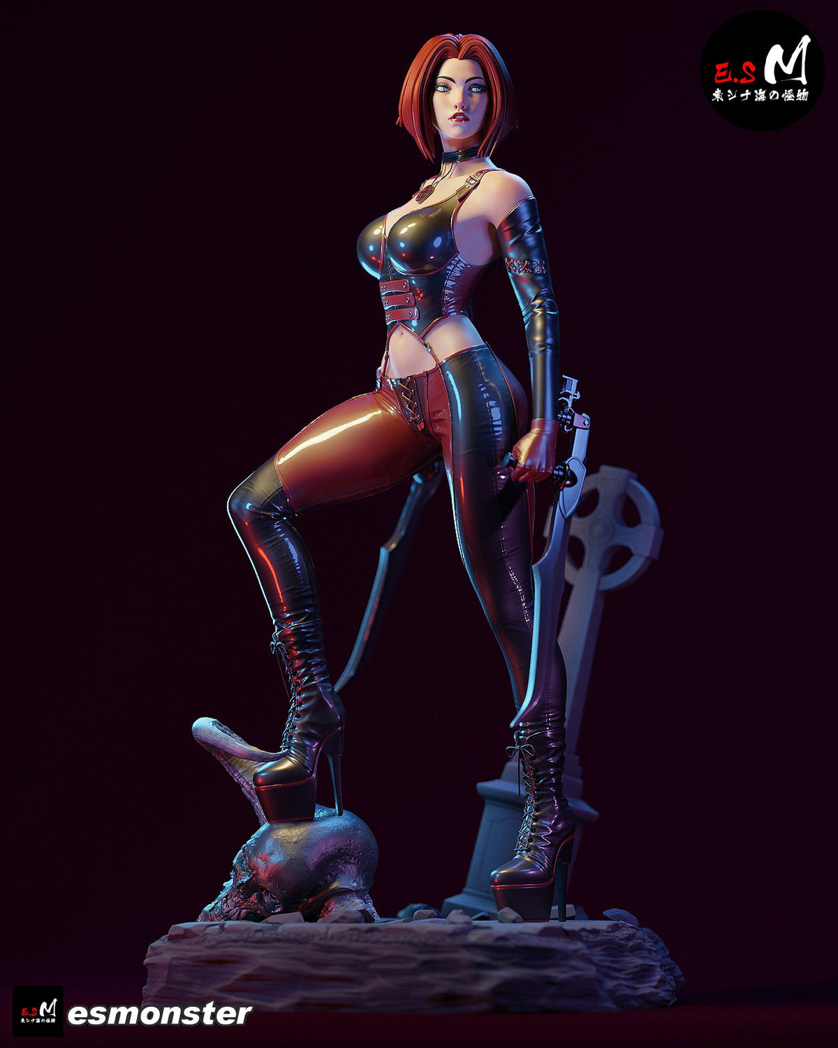 Rayne resin figure