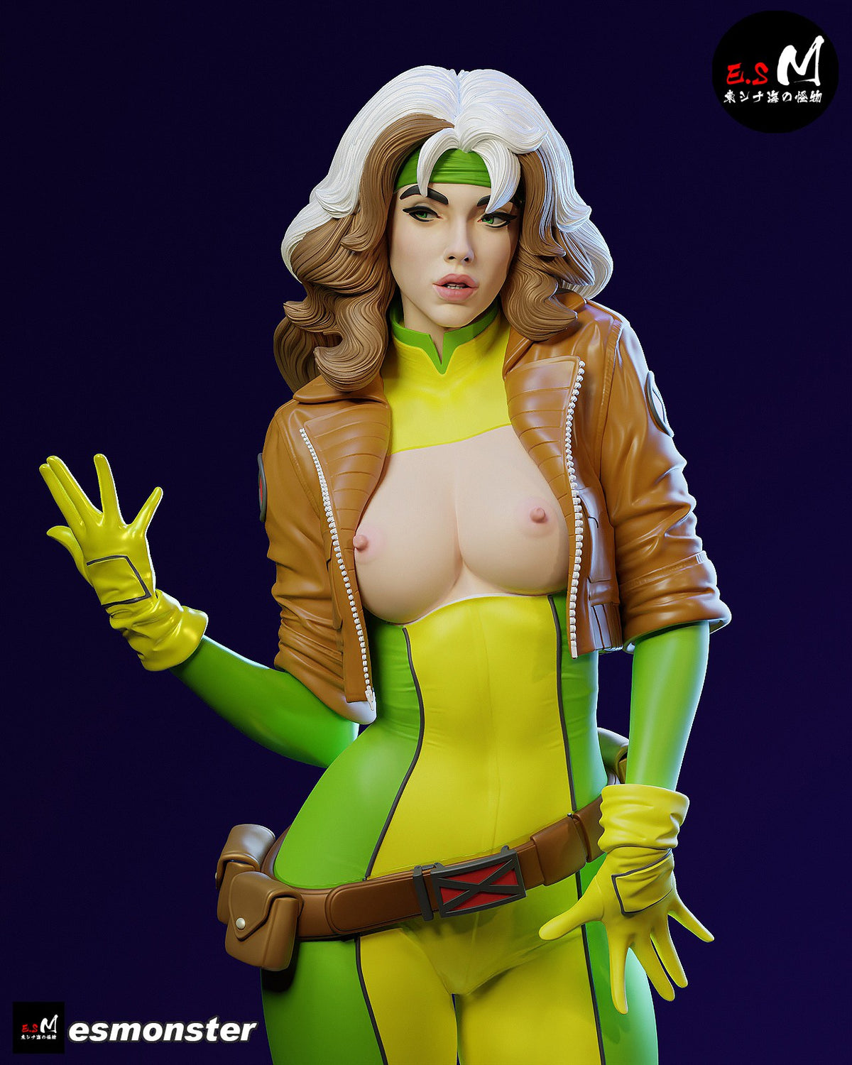 Rogue resin figure