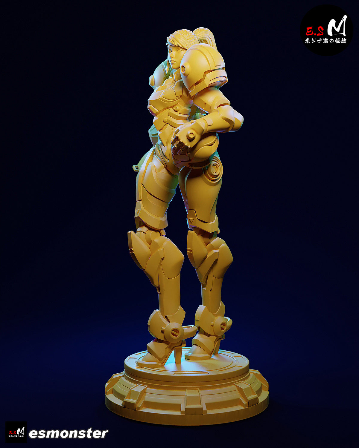 Samus Aran Zero Suit resin figure