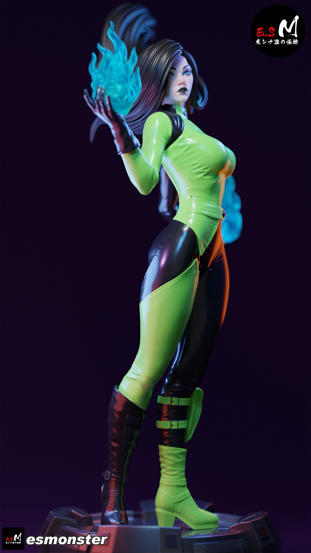 Shego resin figure