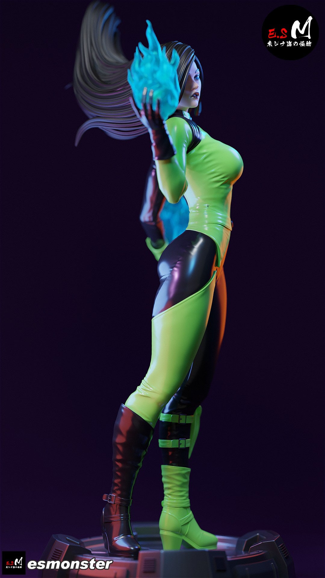 Shego resin figure