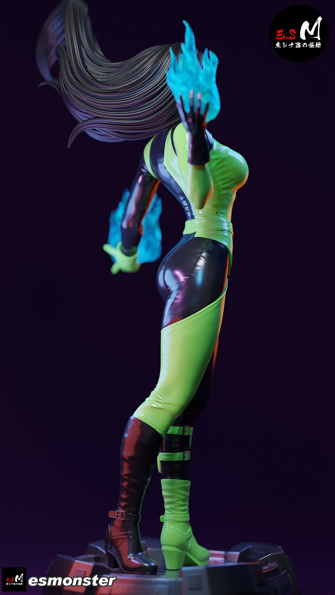 Shego resin figure