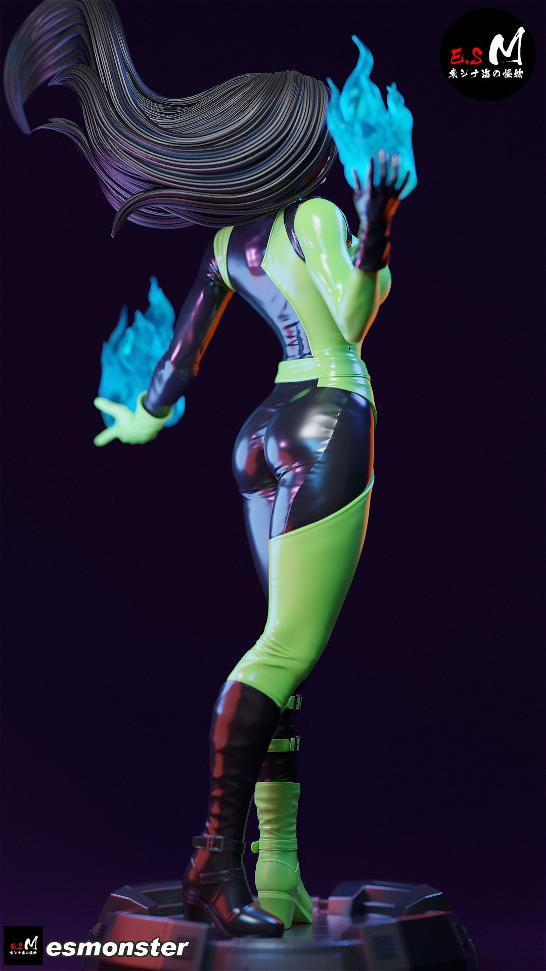 Shego resin figure