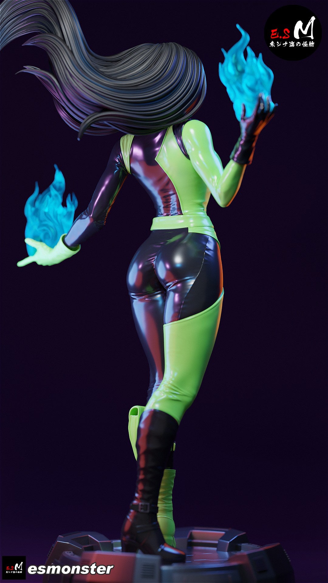Shego resin figure