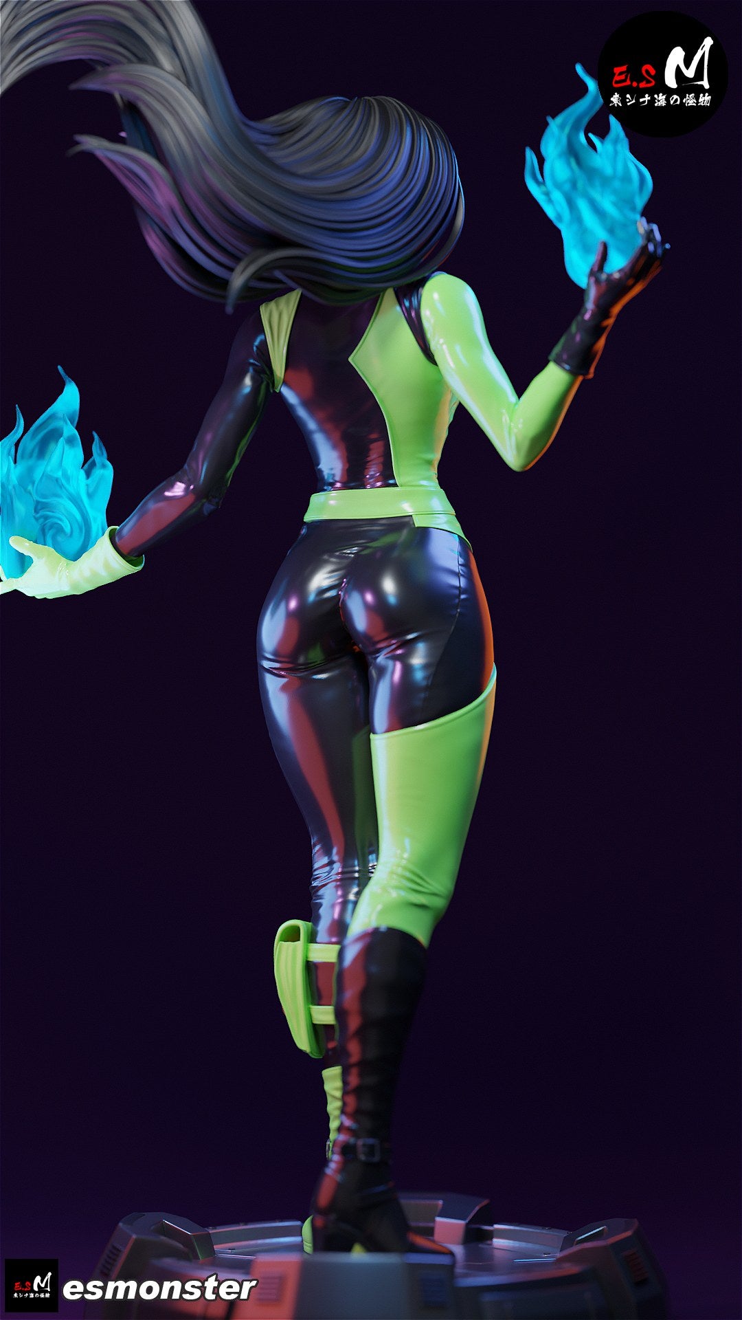 Shego resin figure