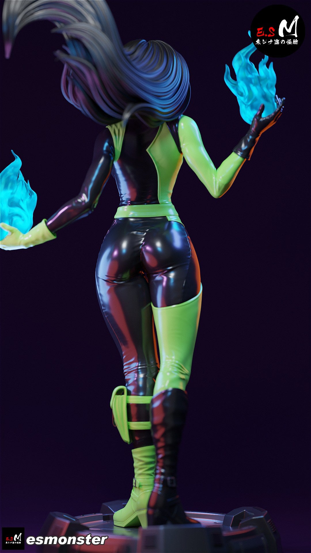 Shego resin figure