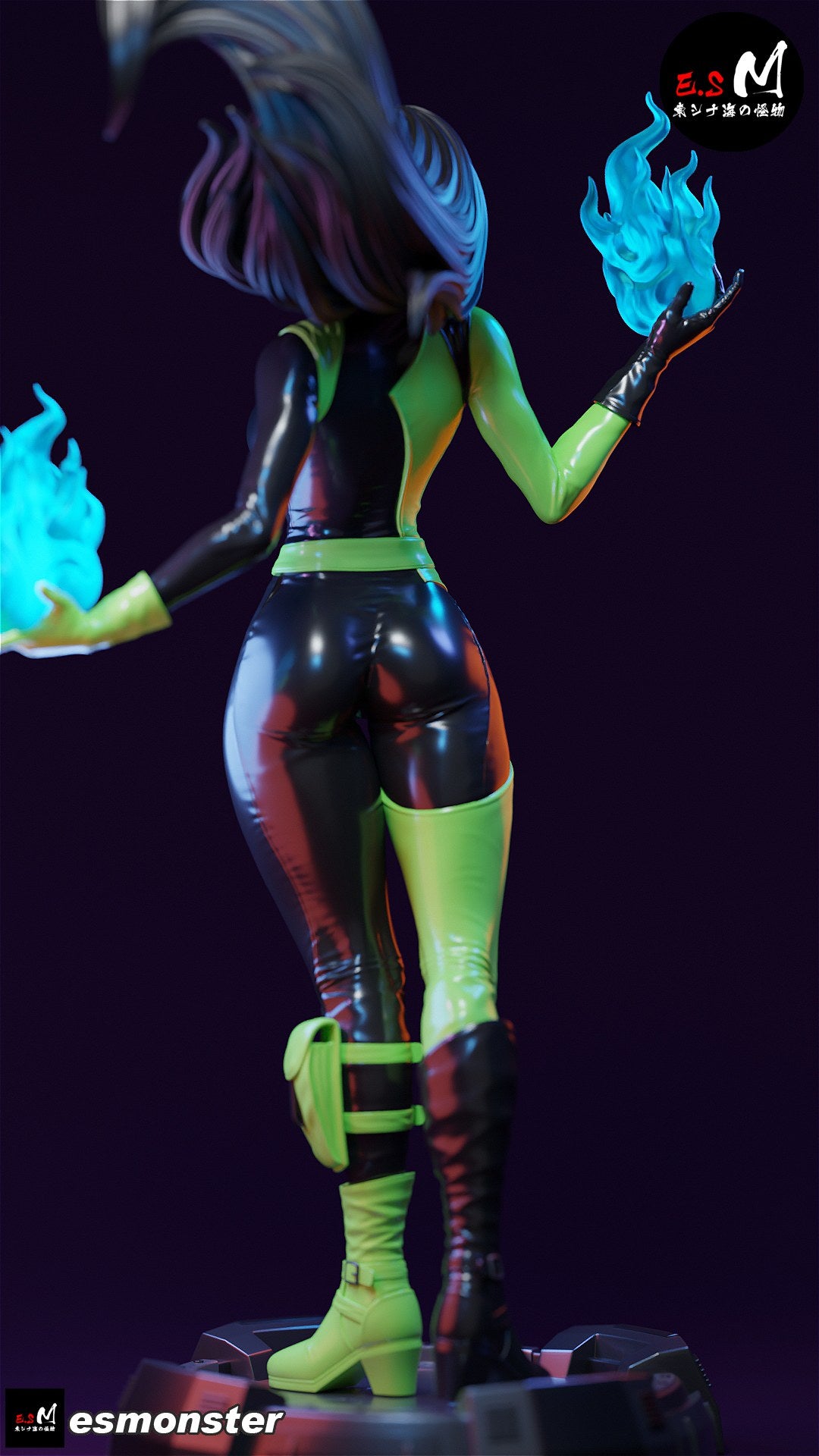Shego resin figure