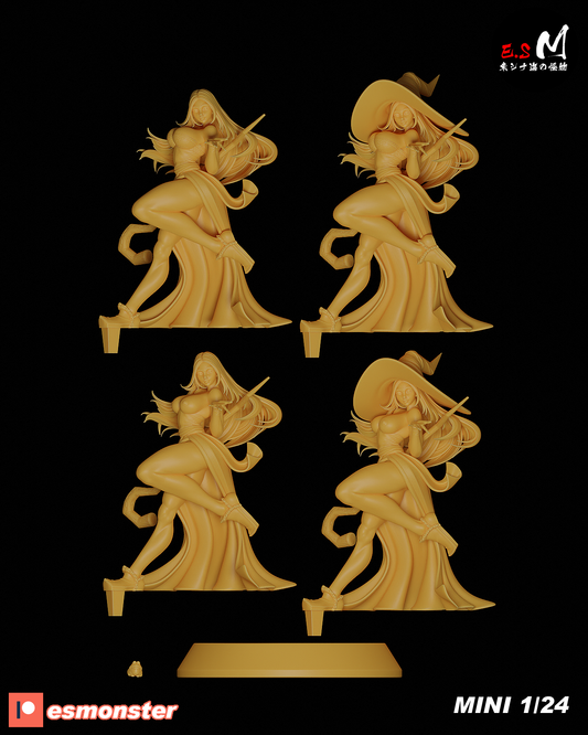 Sorceress Topless (Bare Chest) resin figure