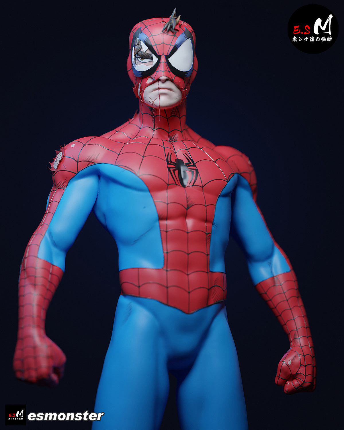 Spider-Man resin figure