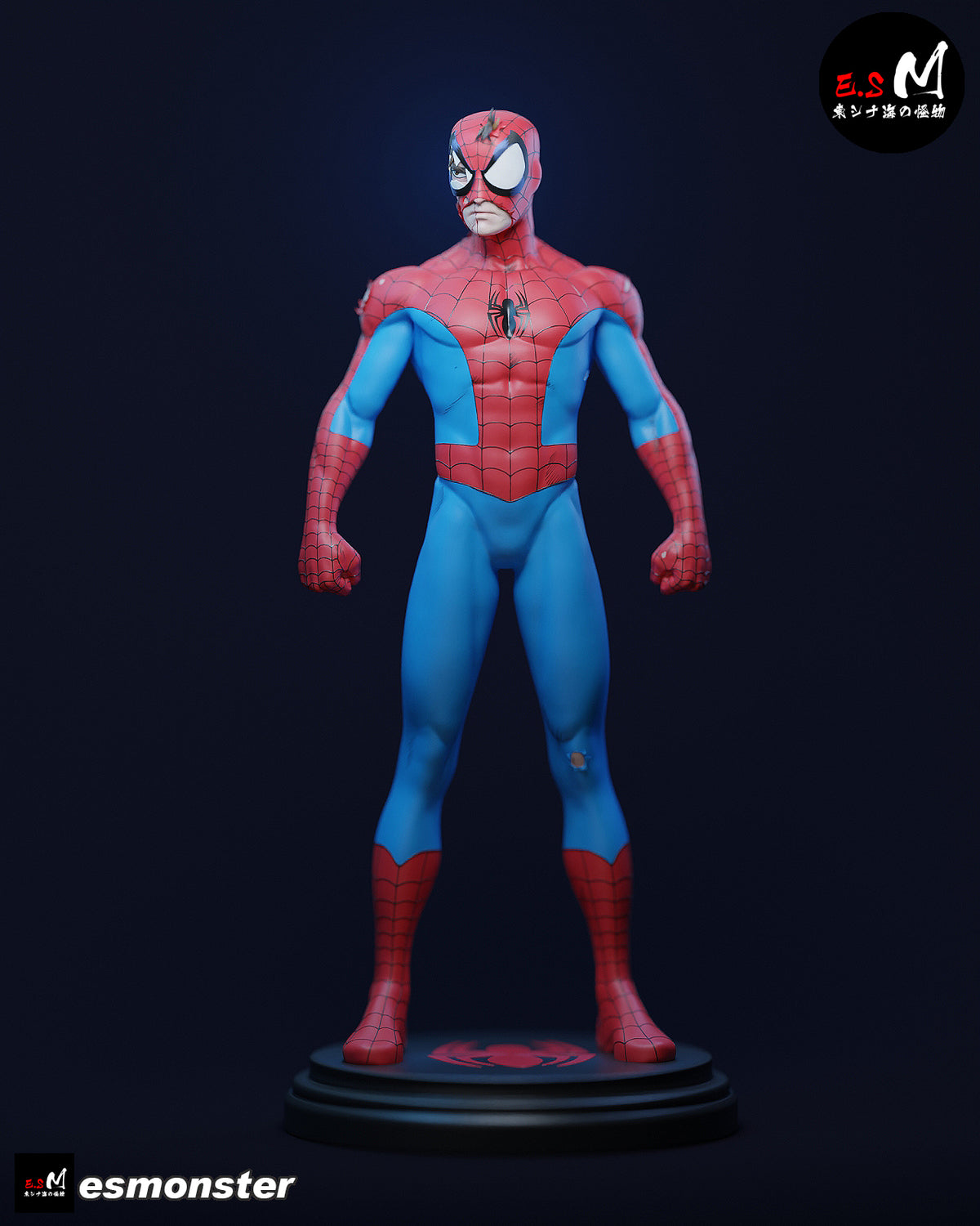 Spider-Man resin figure