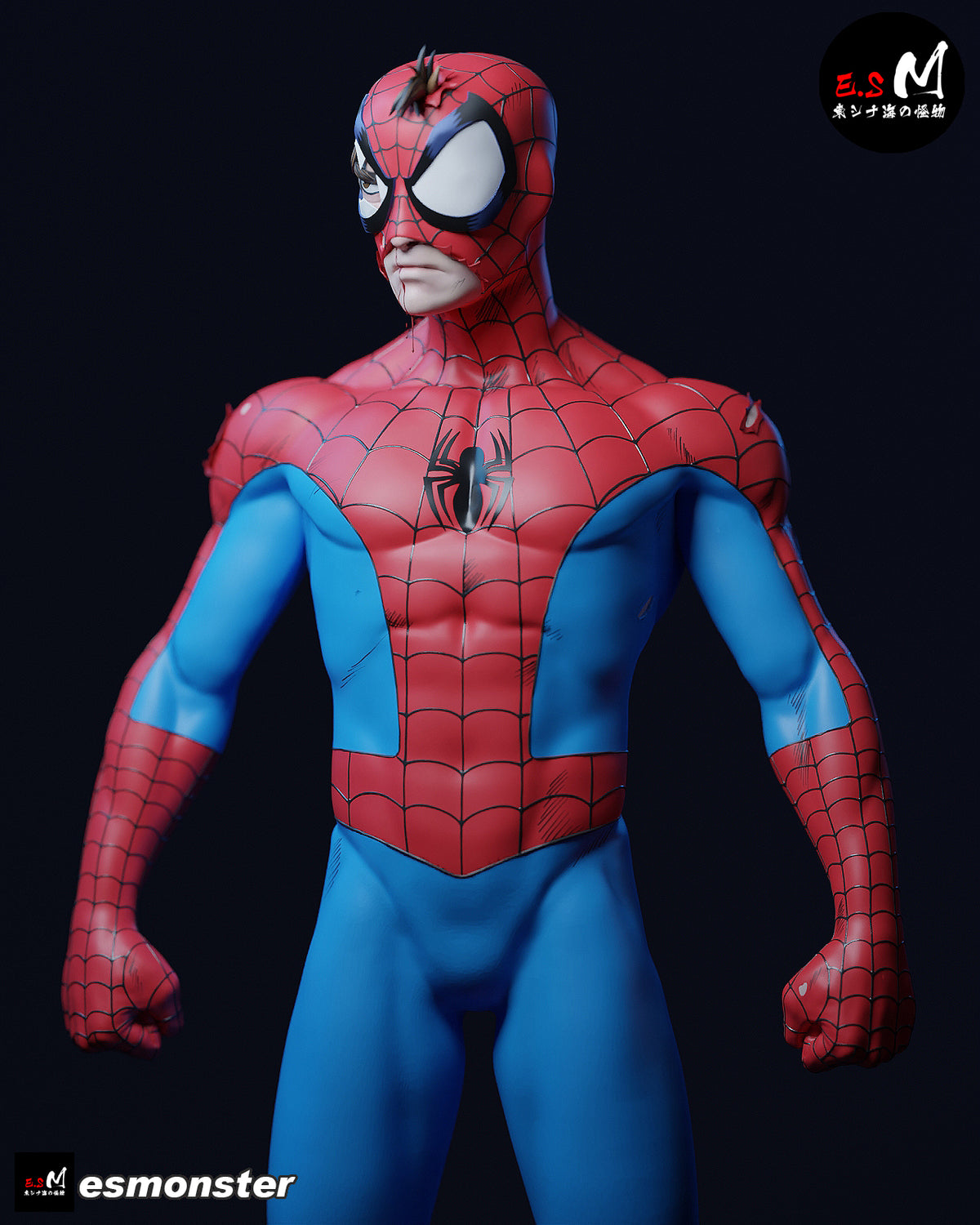 Spider-Man resin figure