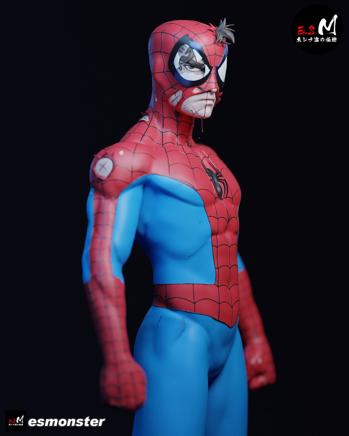 Spider-Man resin figure