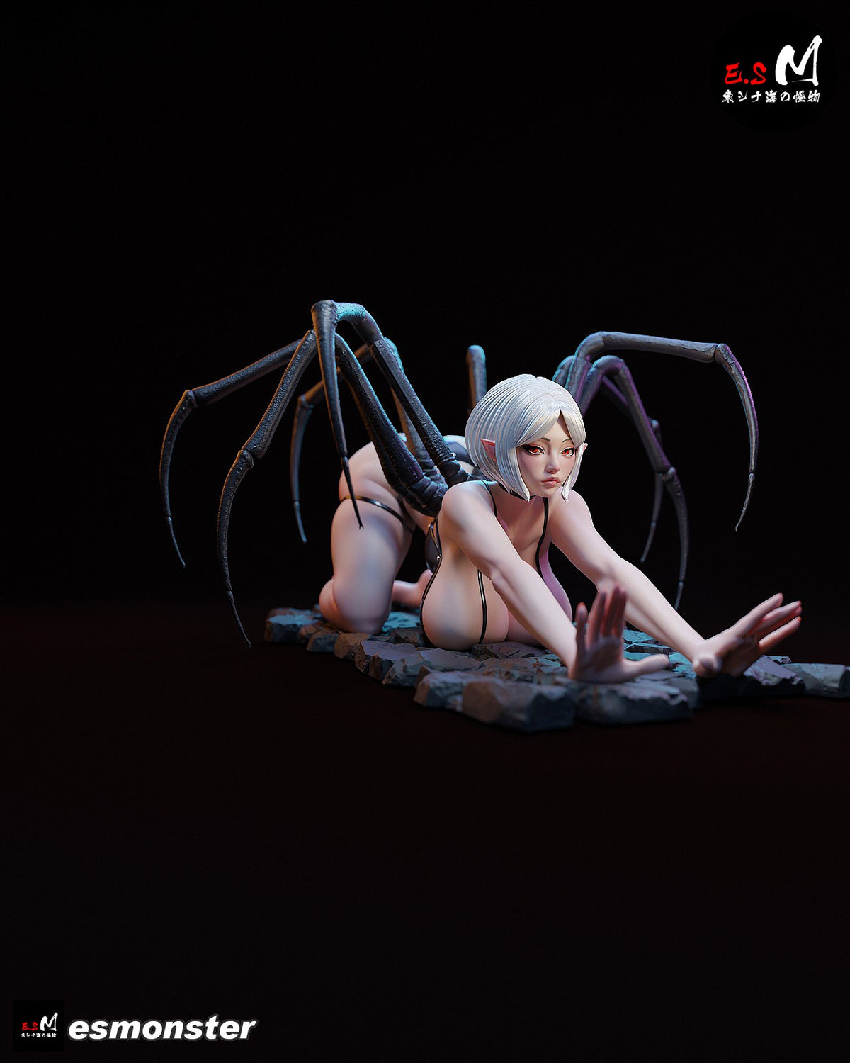 Spider Demon resin figure