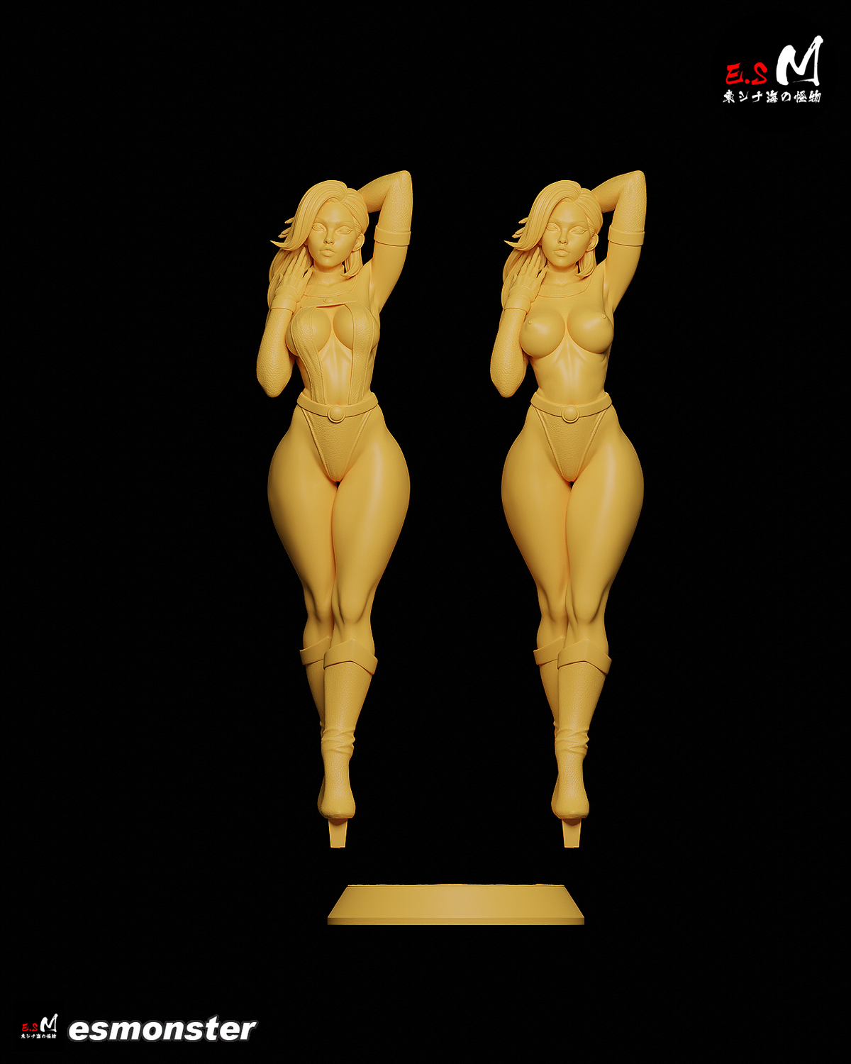 Starfire resin figure