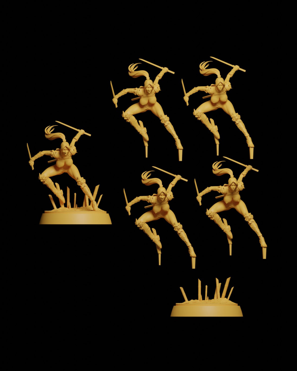 Taki resin figure