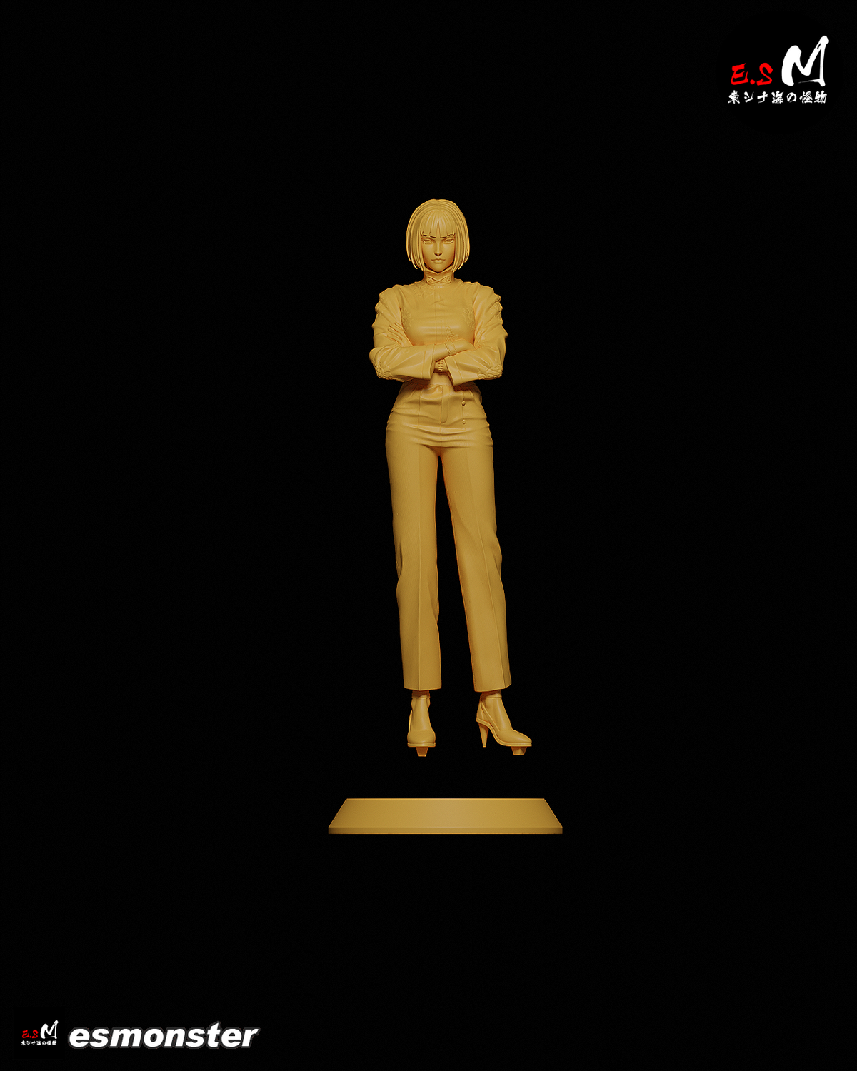 Tang resin figure