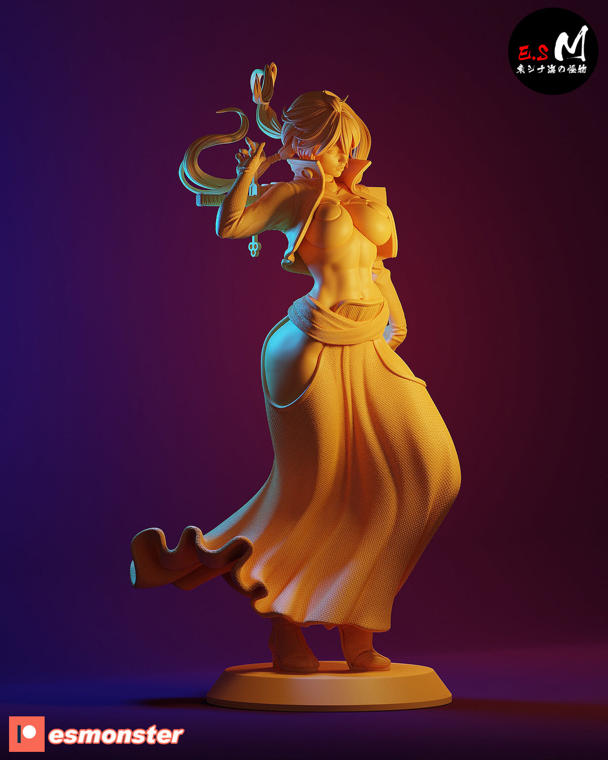 Tear Hallibel resin figure