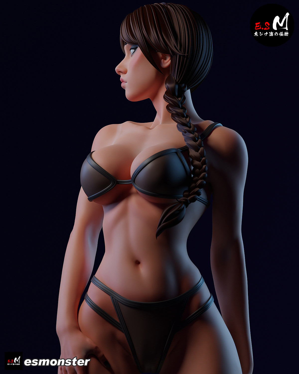 Wednesday Addams resin figure