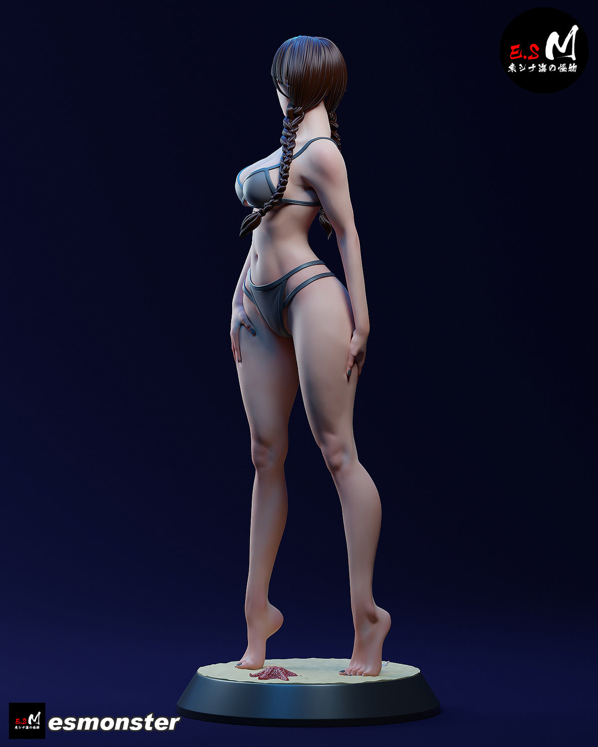 Wednesday Addams resin figure