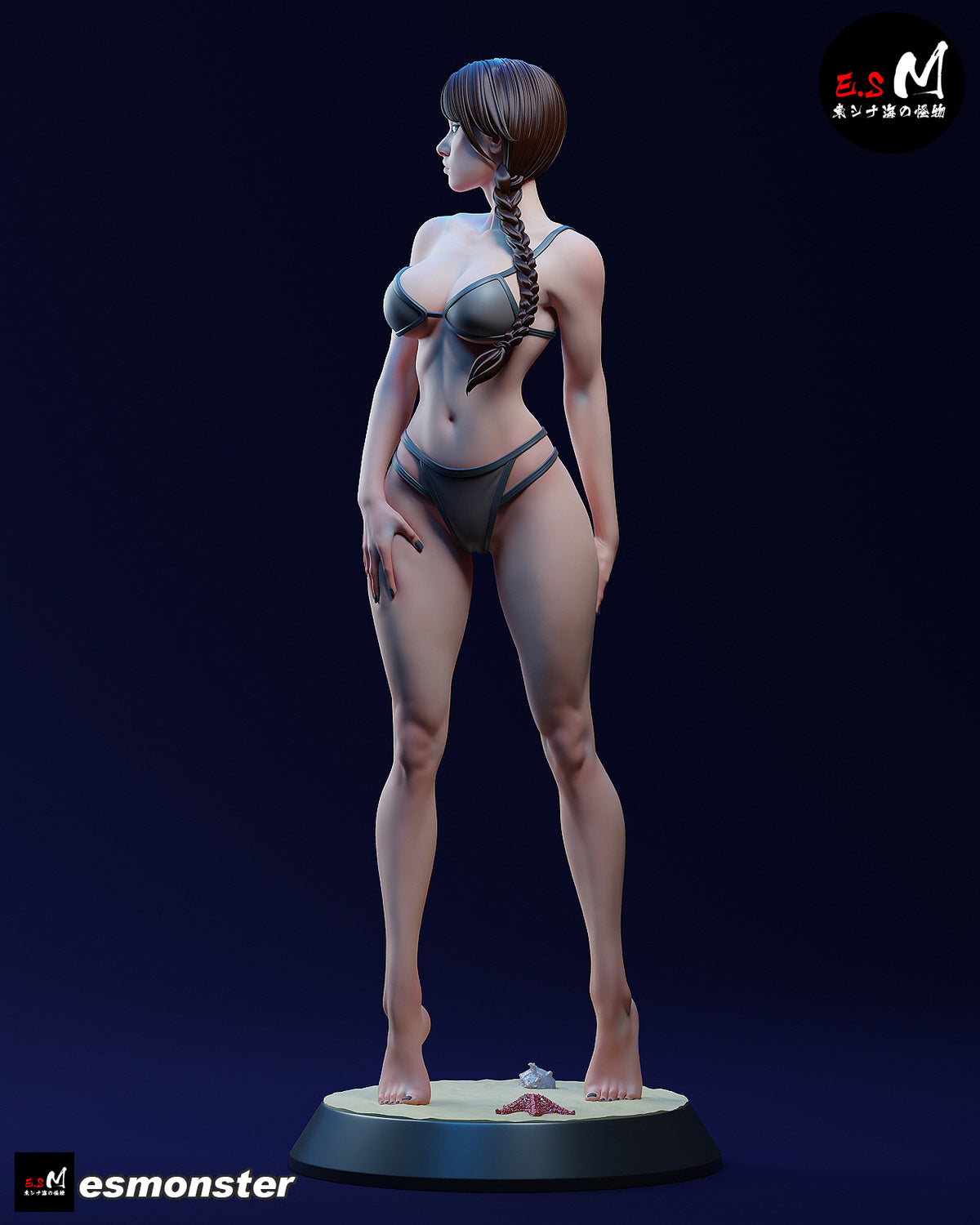 Wednesday Addams resin figure