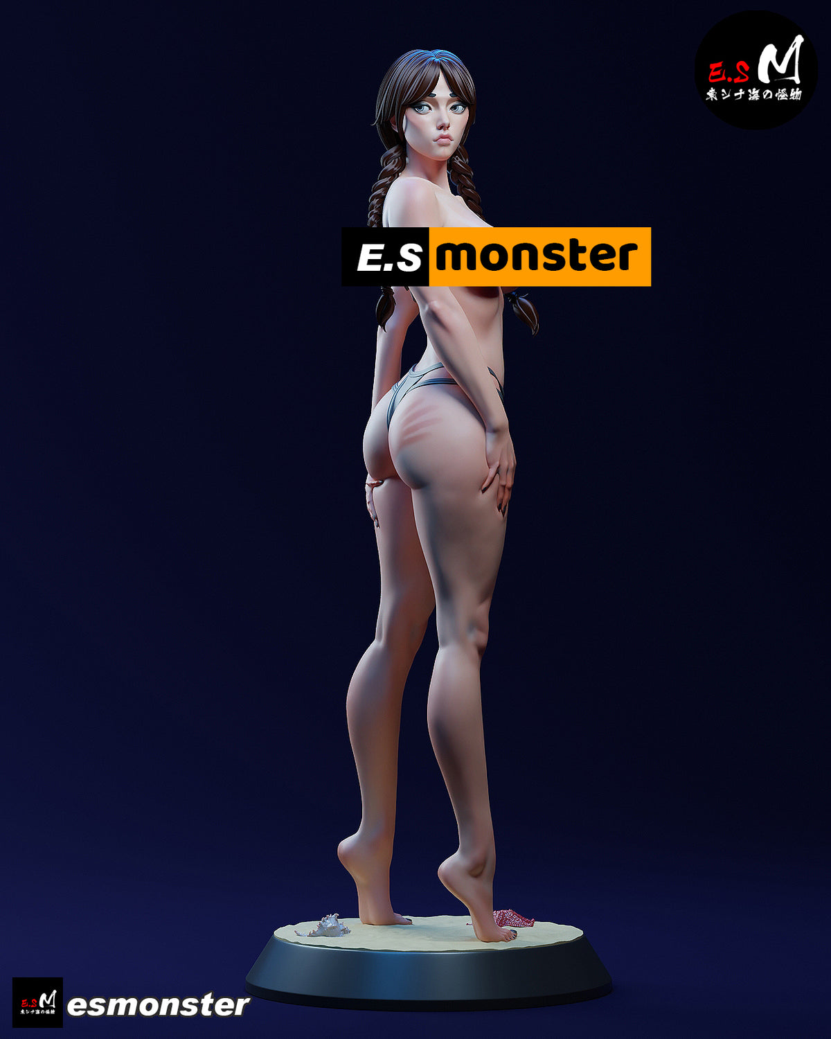 Wednesday Addams resin figure
