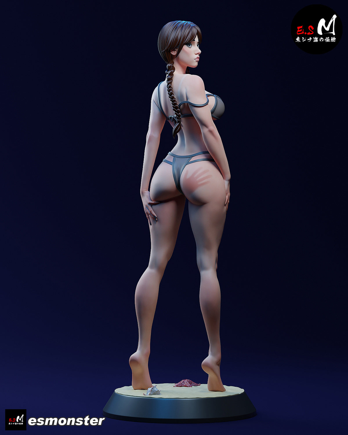 Wednesday Addams resin figure