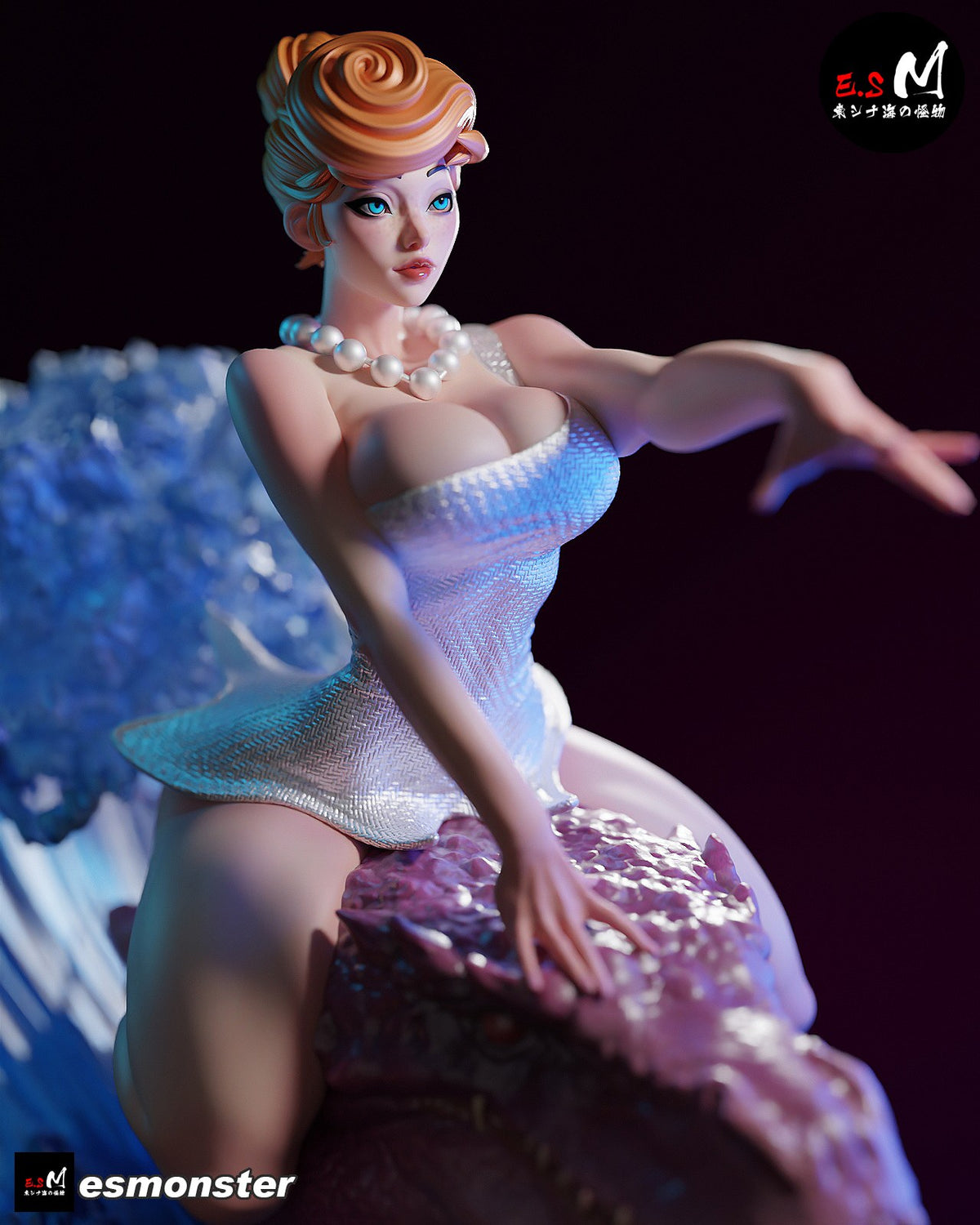 Wilma Flintstone resin figure