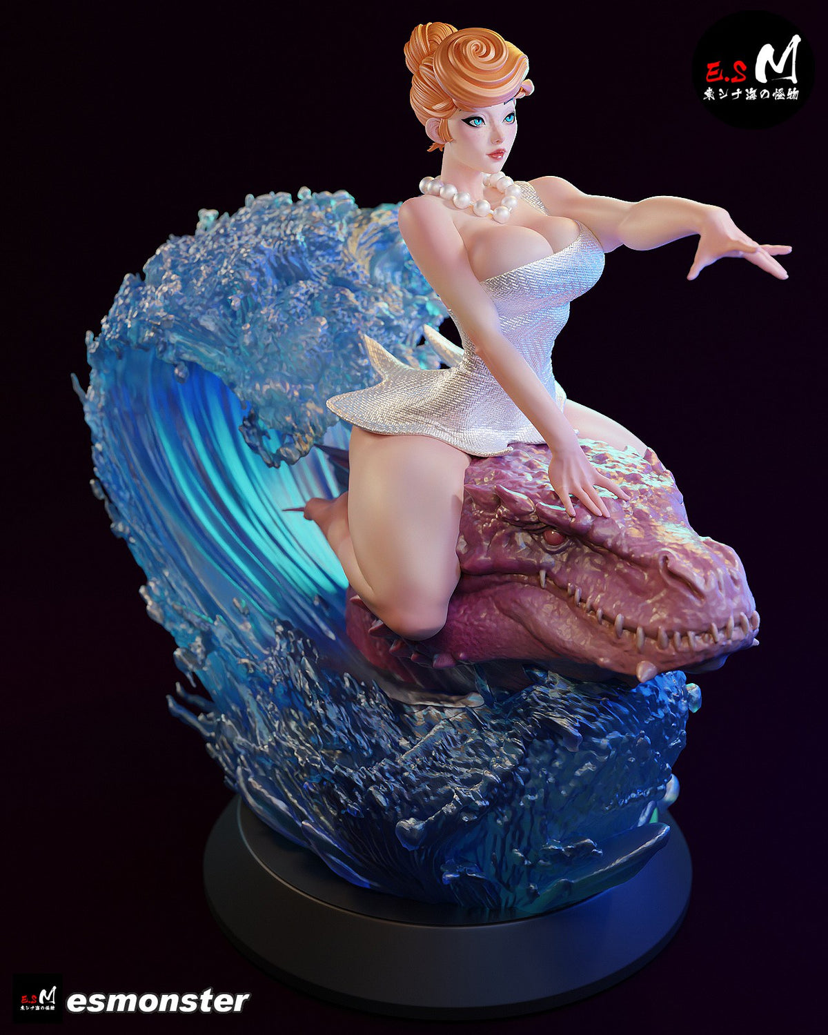 Wilma Flintstone resin figure