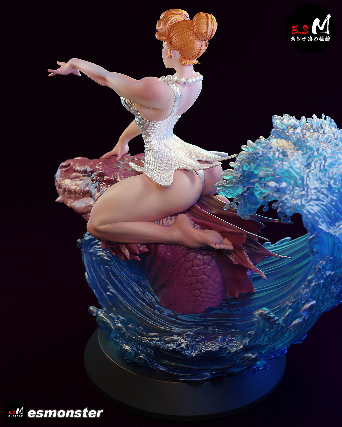 Wilma Flintstone resin figure