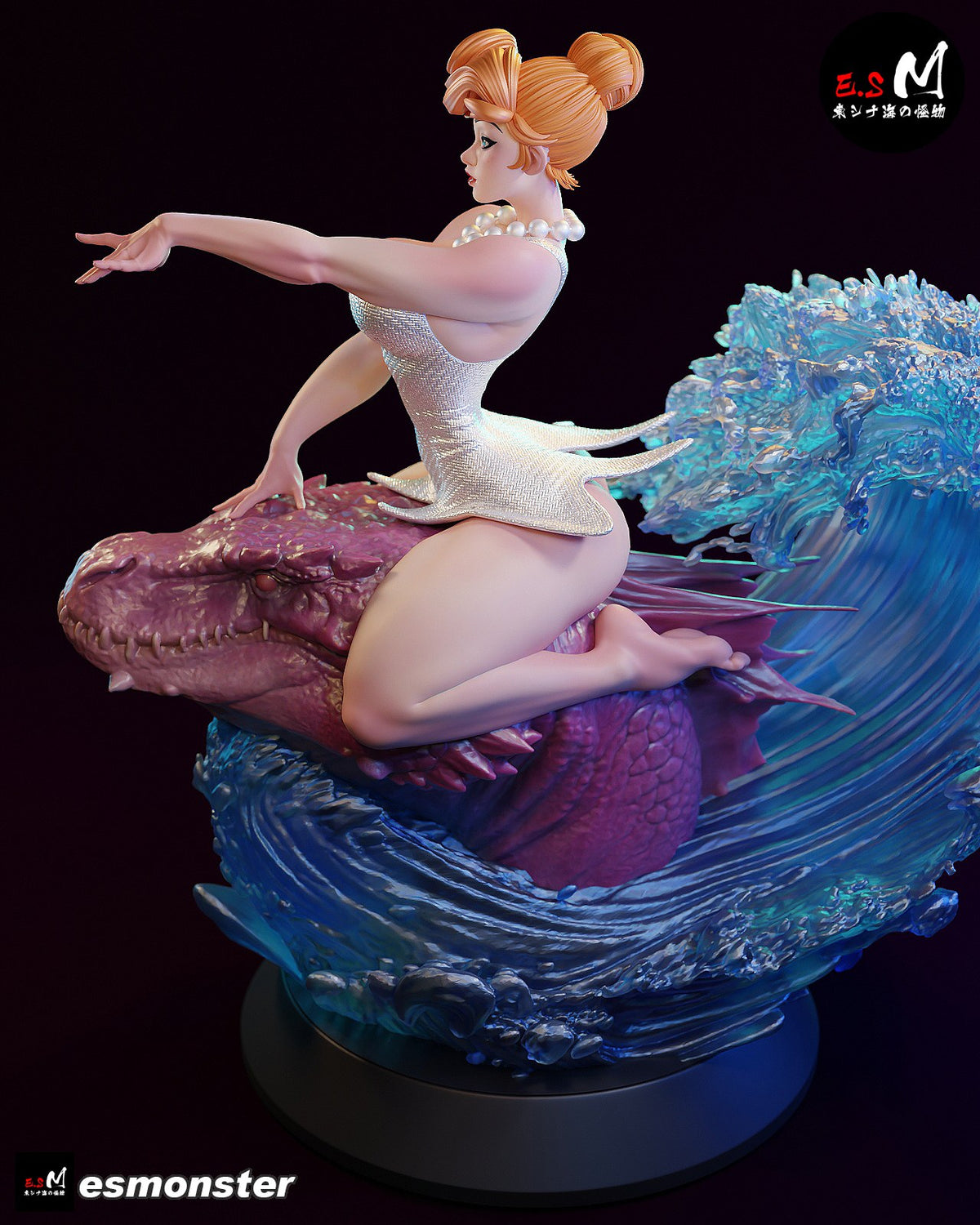 Wilma Flintstone resin figure