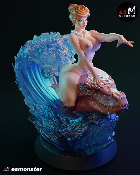 Wilma Flintstone resin figure