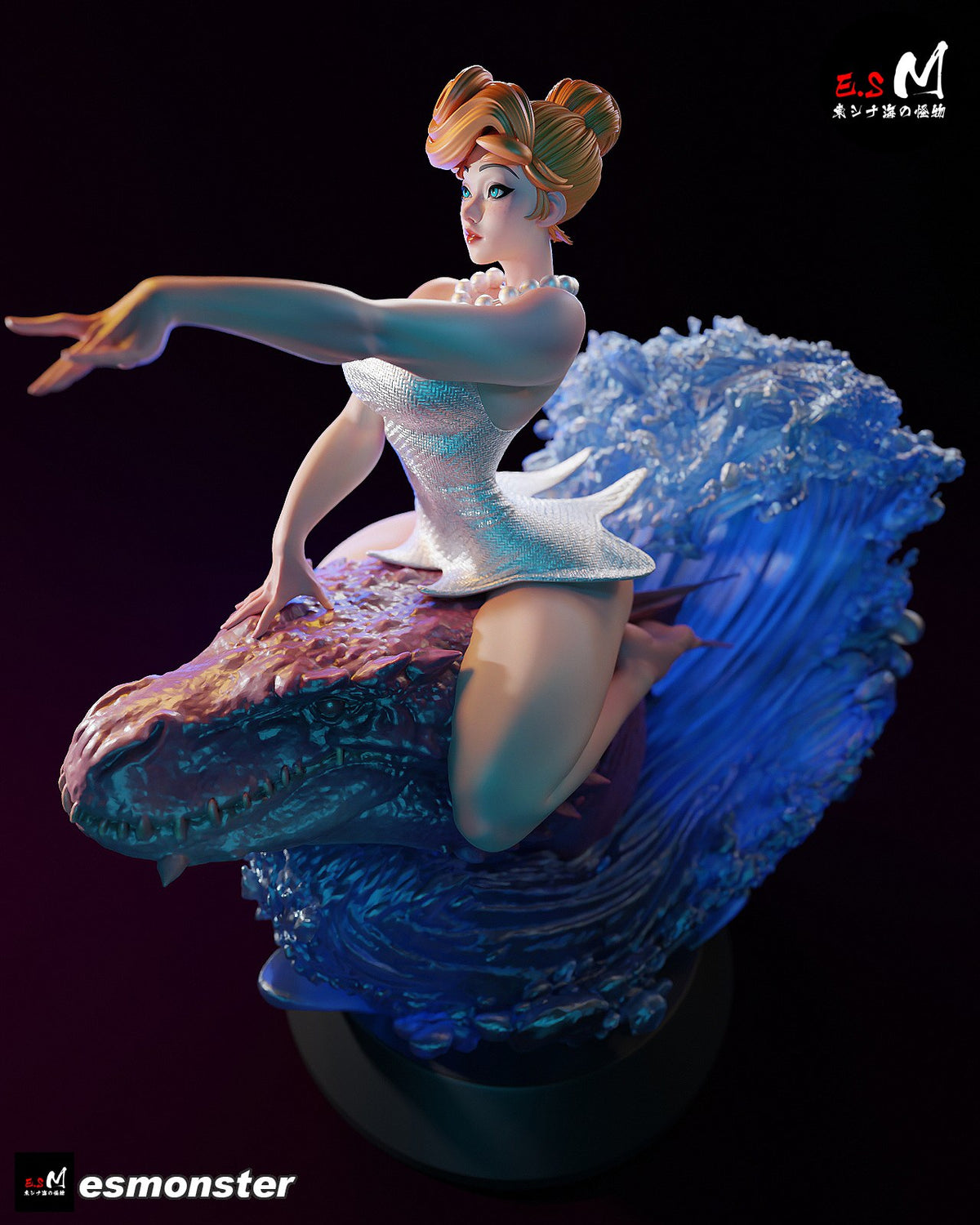 Wilma Flintstone resin figure
