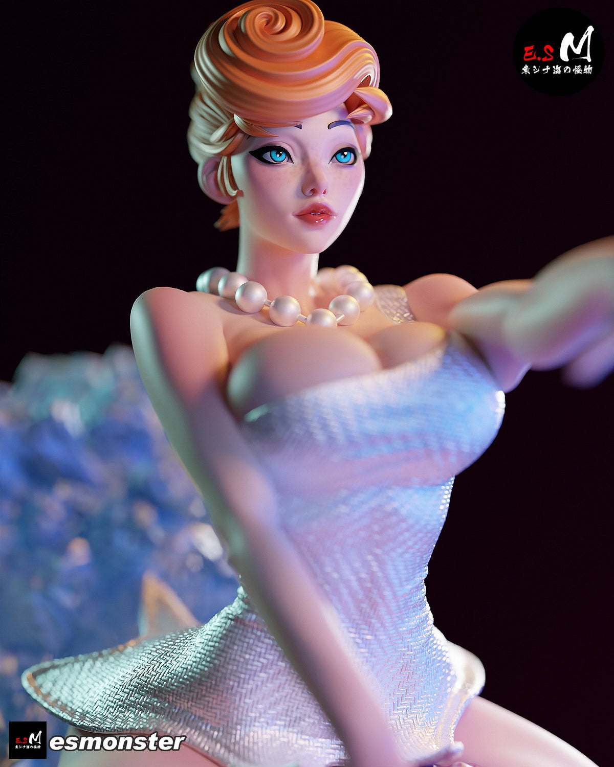 Wilma Flintstone resin figure
