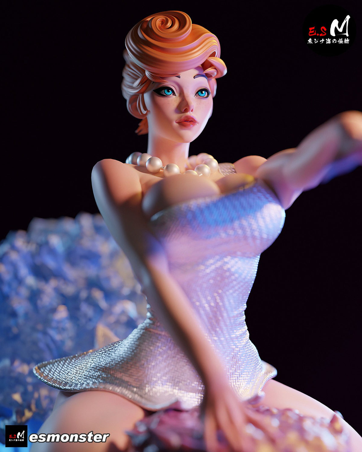 Wilma Flintstone resin figure