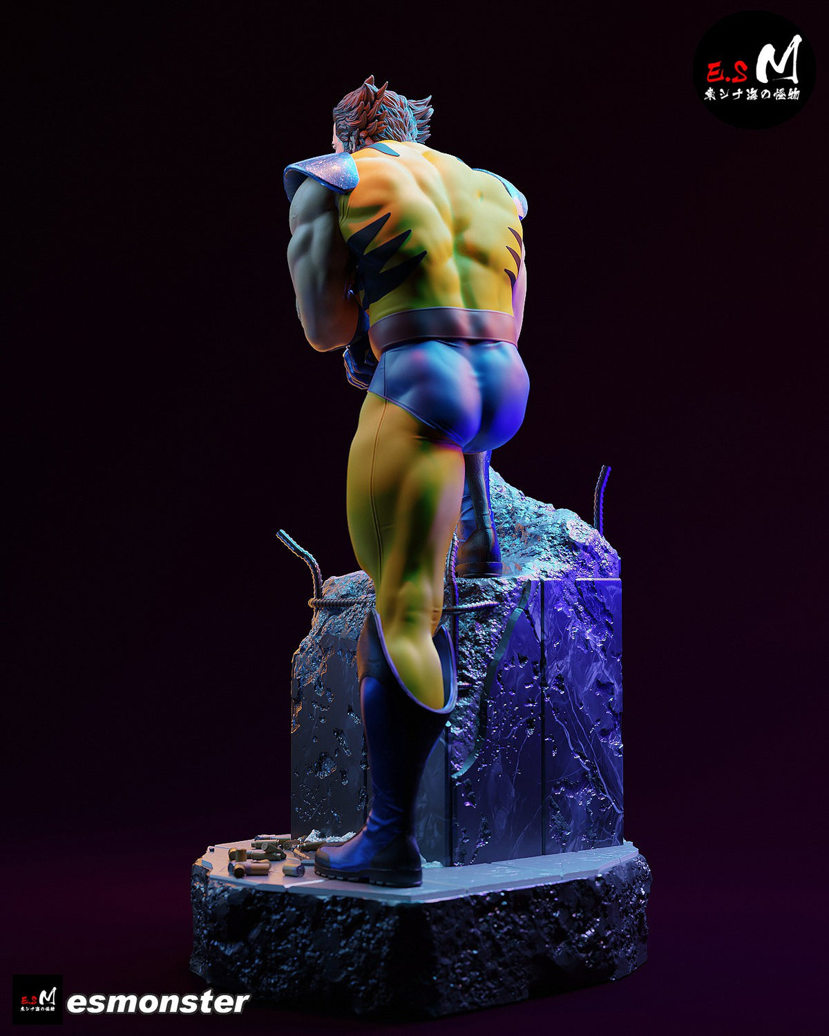 Wolverine resin figure