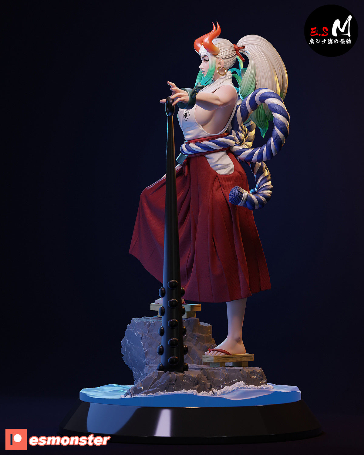 Yamato resin figure