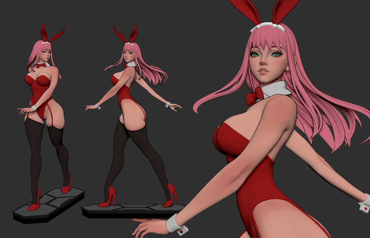 Zero Two (Bunny) resin figure