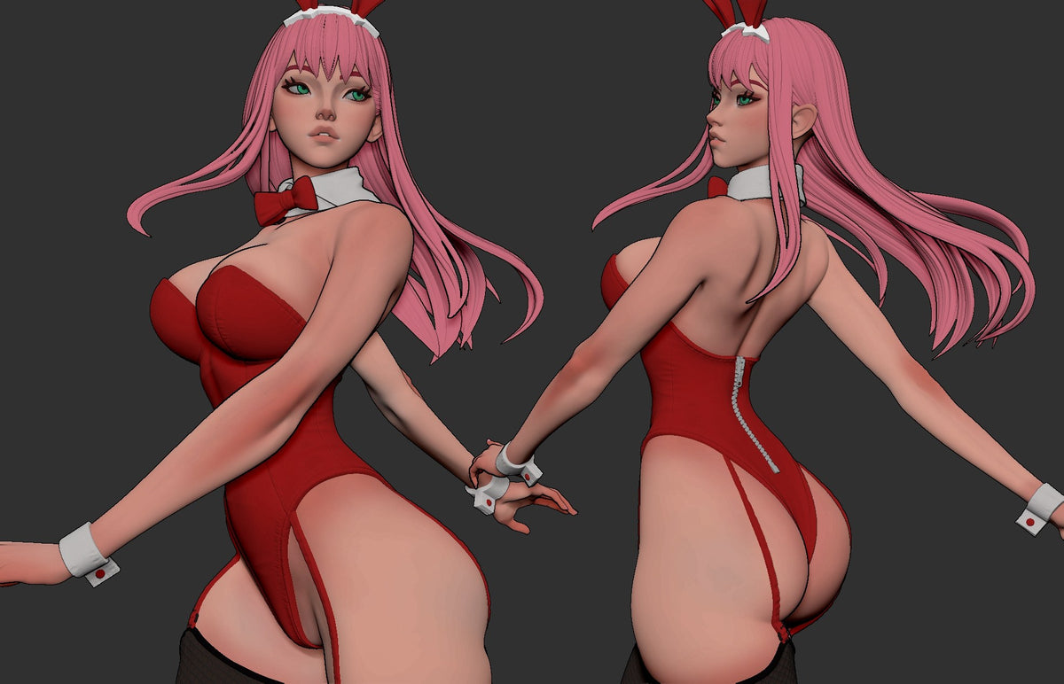 Zero Two (Bunny) resin figure
