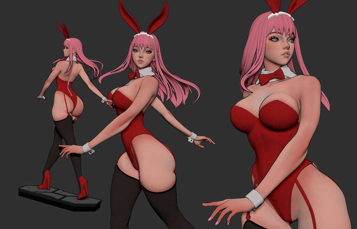 Zero Two (Bunny) resin figure
