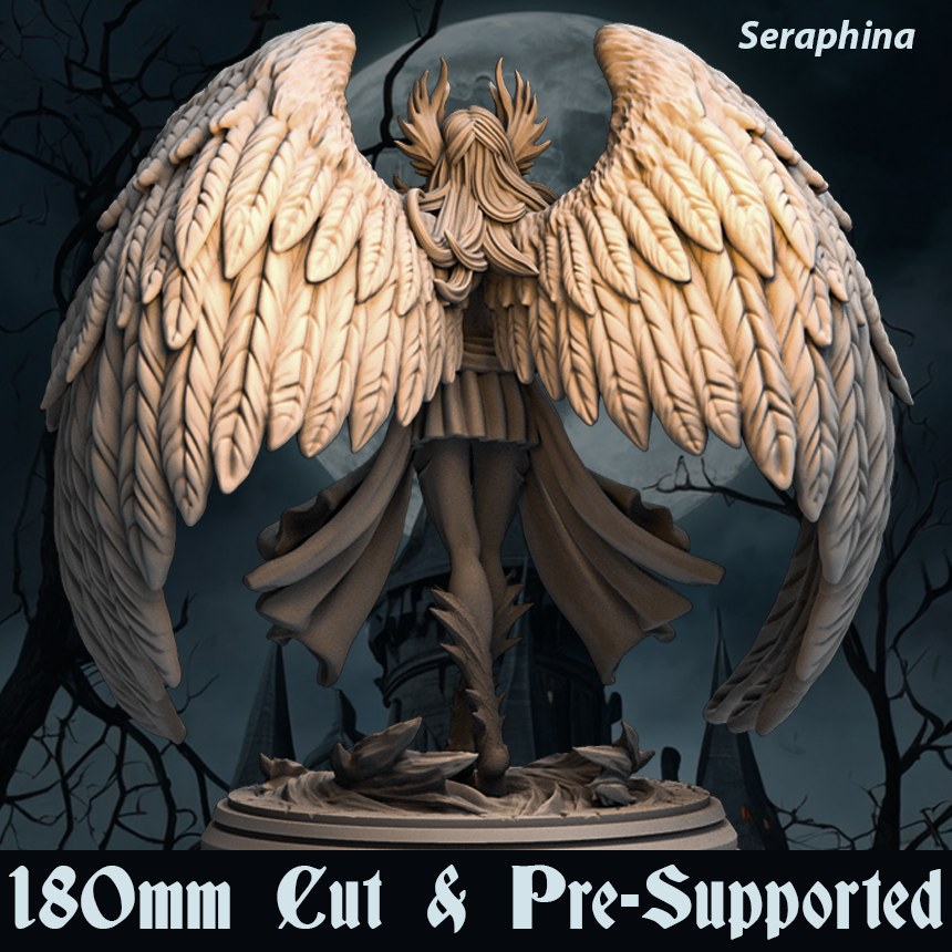 Seraphina resin figure