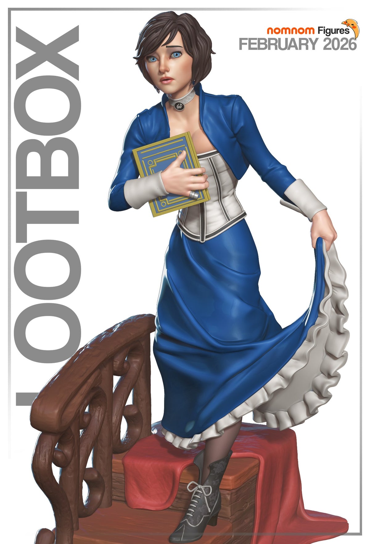 Elizabeth resin figure