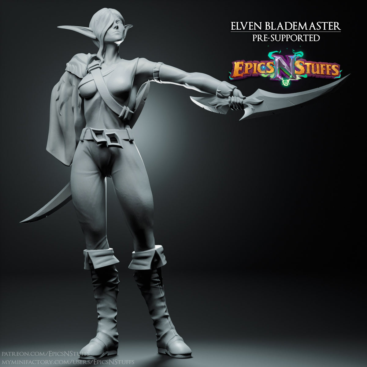 Elves Collection resin figure