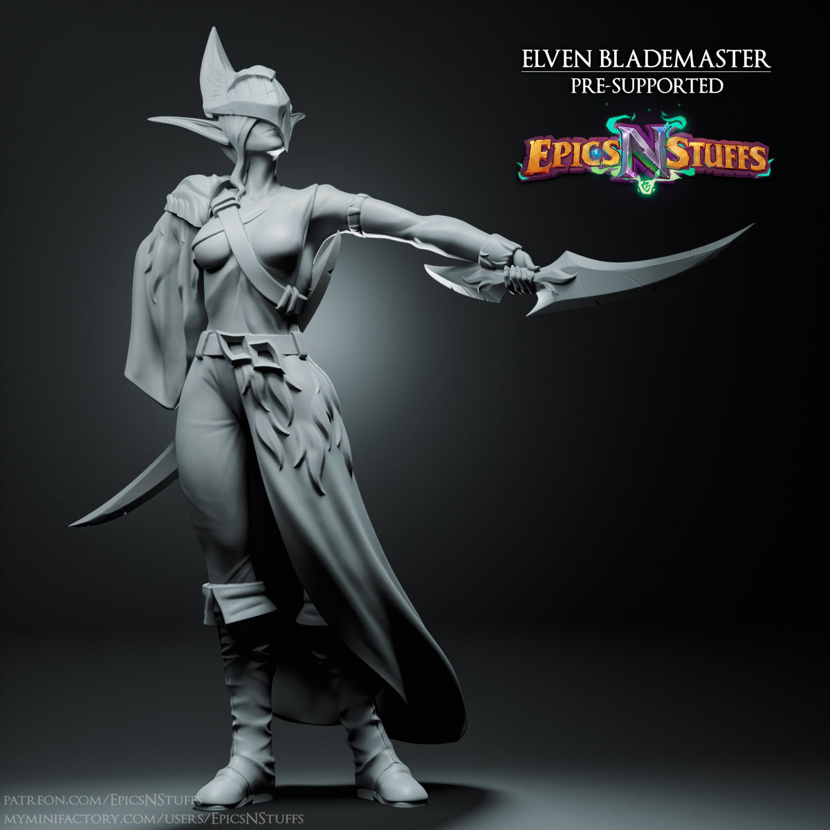 Elves Collection resin figure