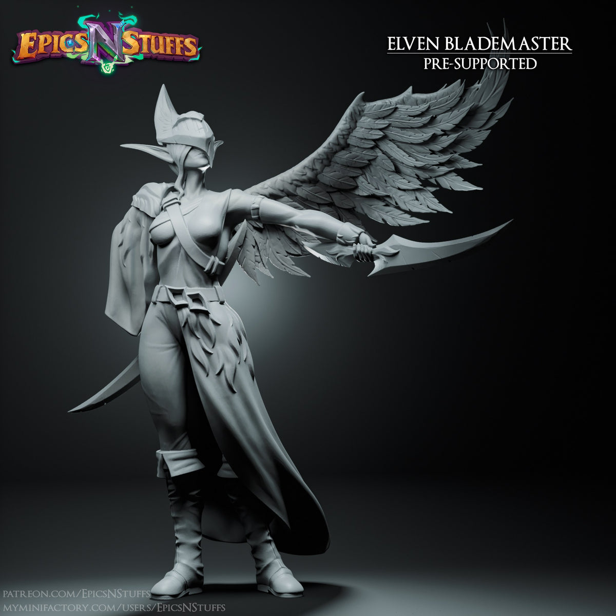 Elves Collection resin figure