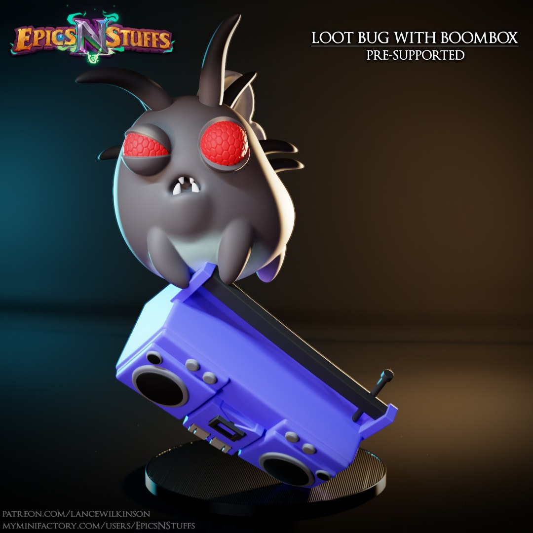 Loot Bugs resin figure